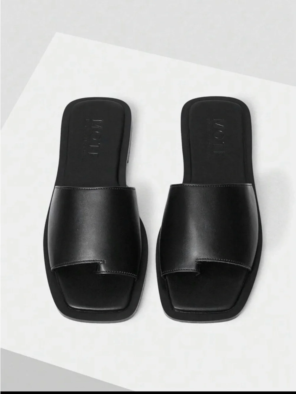 MOTF Black Slide Sandals - Picture 3 of 6